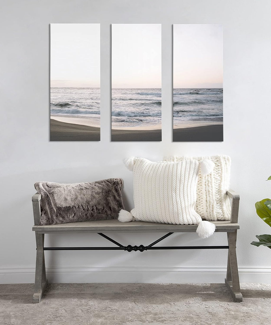 Canvas Wall Art Set, 3 Piece 12x28 B212