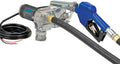 Fuel Transfer Pump, 18 GPM, 12-VDC, Automatic Shut-Off Nozzle D46886