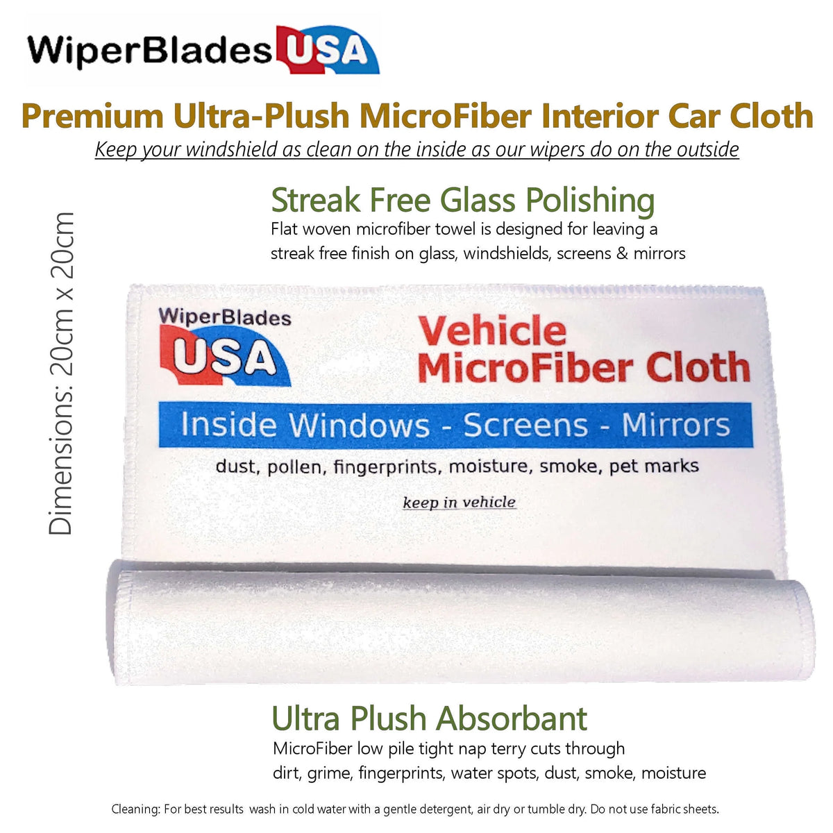 Honda Element Beam Blade Wipers Set of 3 with Rear Wiper U52377
