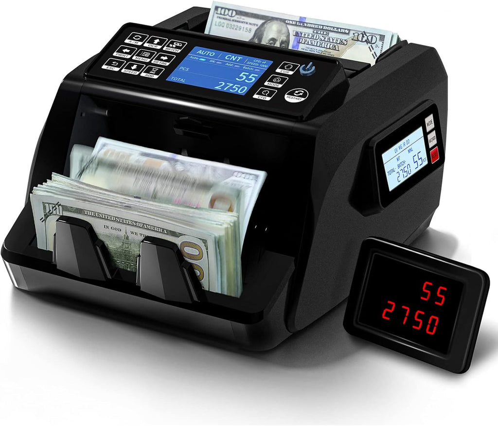 Money Counter Machine with 2CIS/UV/MG/IR/MT Counterfeit Detection P438407