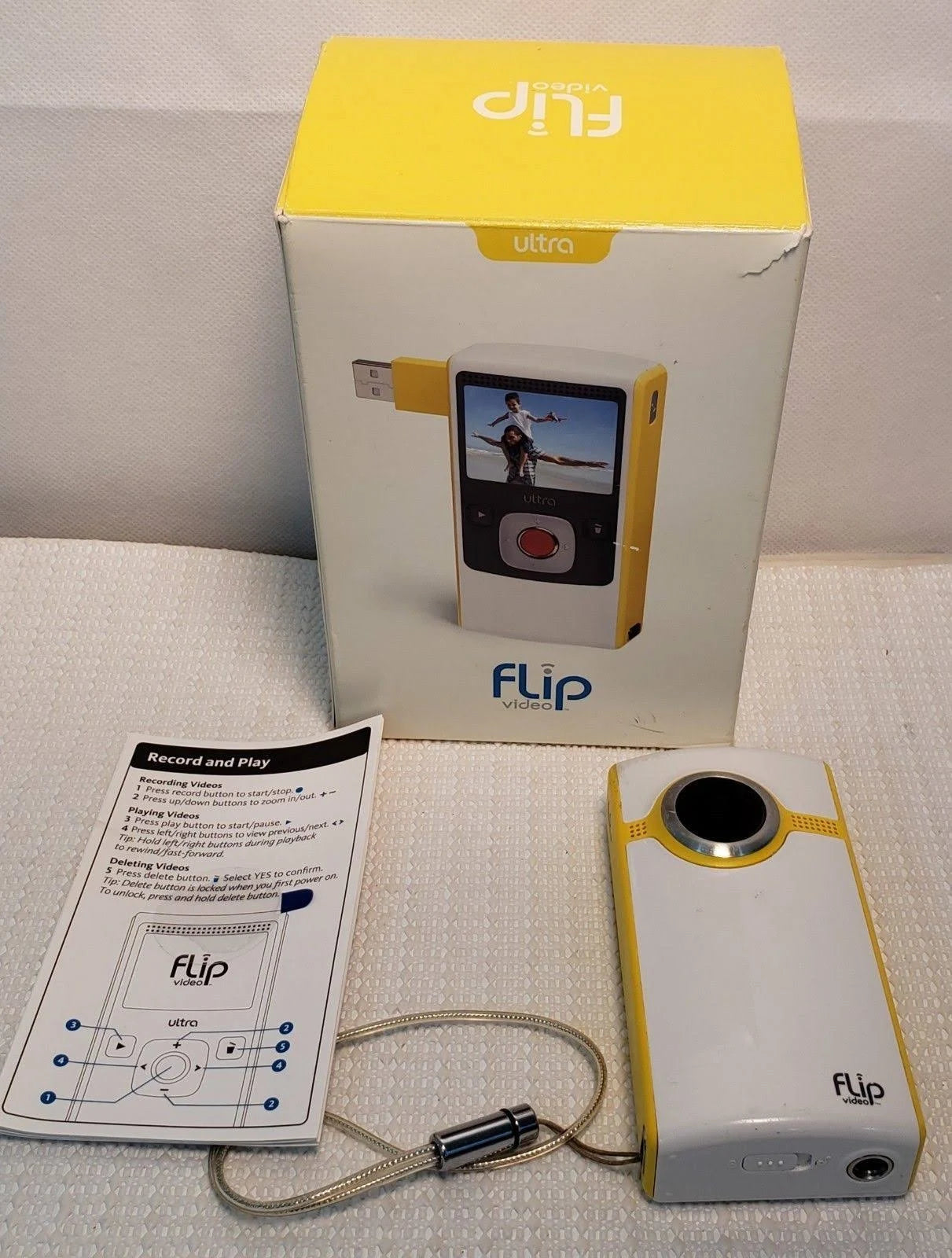 Yellow 0.31 MP Camcorder K73289