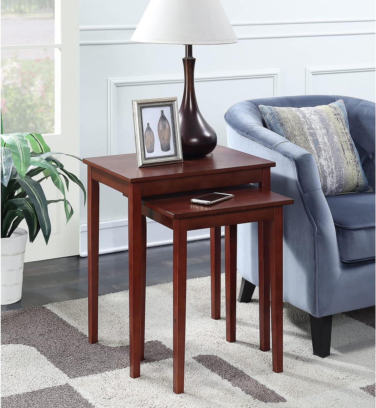 Nesting End Tables, Espresso E267082