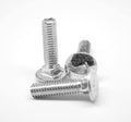 1/2x22-13 x 3 3/4x22 Coarse Thread Grade 5 Carriage Bolt Medium Carbon Steel Zinc Plated Pk 50 D78226