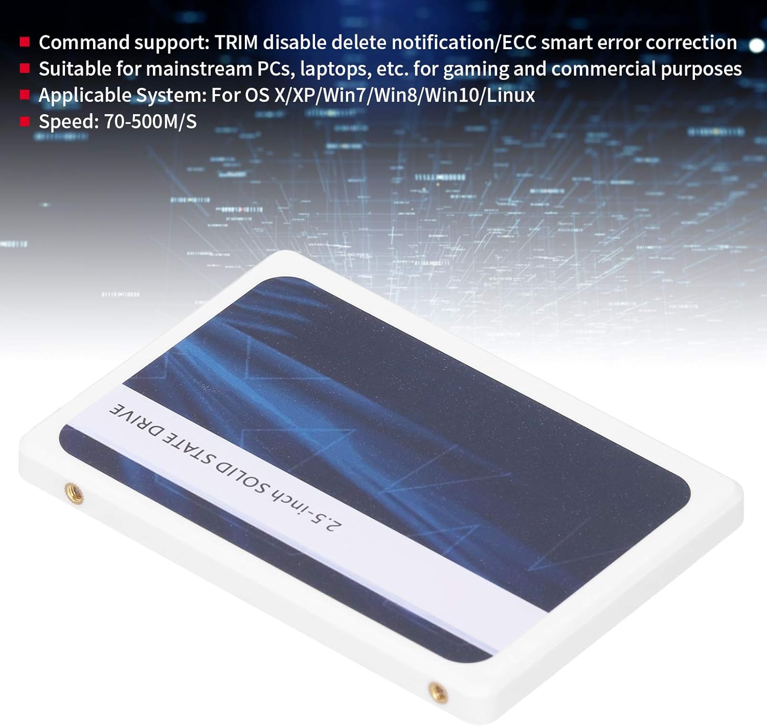 1TB White SATA 2.5 Inch Internal Solid State Drive W746