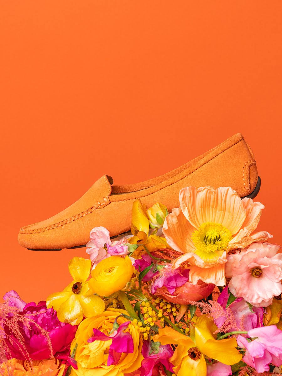 Tangerine Driving Moccasin O806129