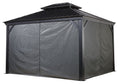 Grey Curtains for Gazebo E926884