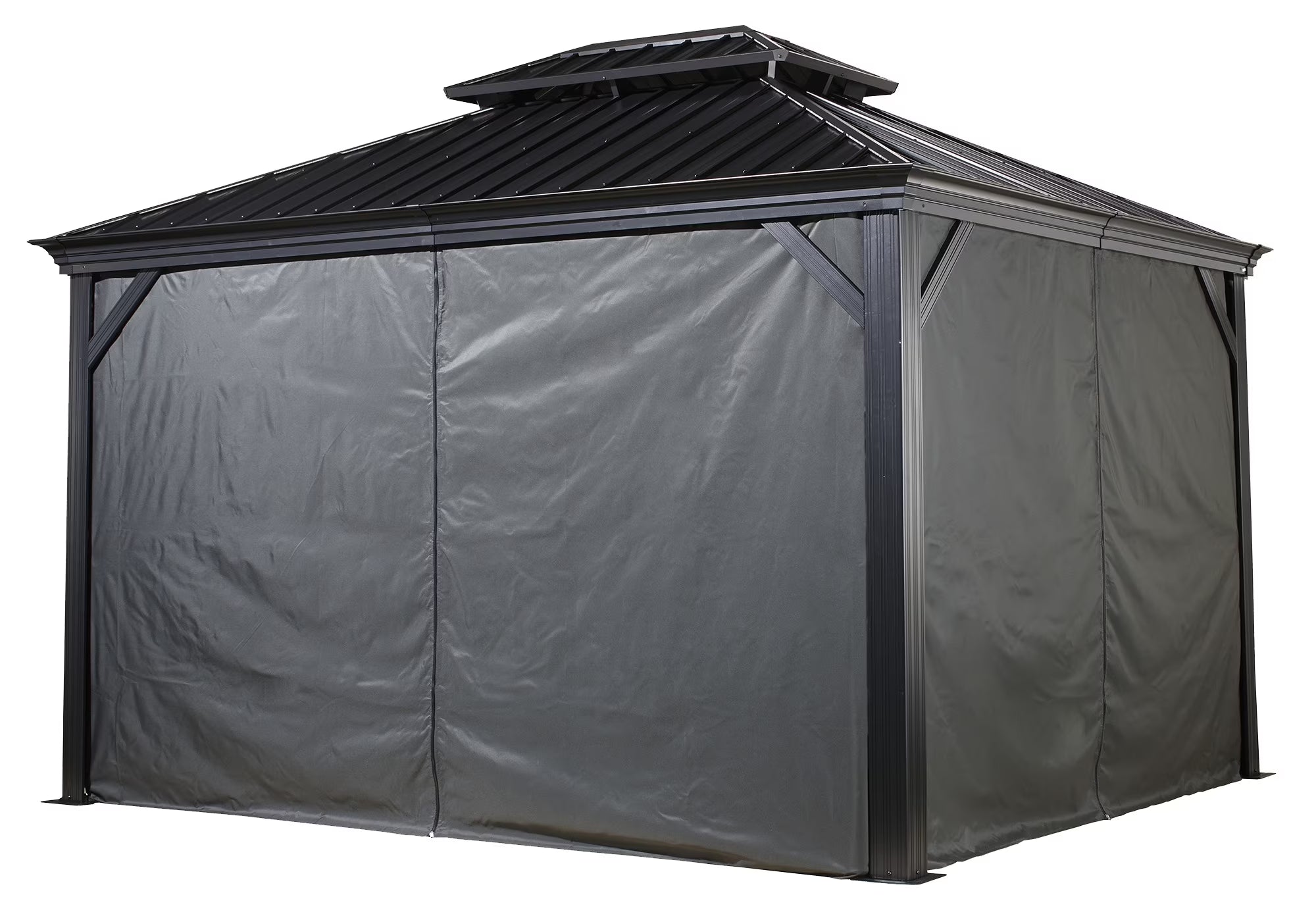 Grey Curtains for Gazebo E926884