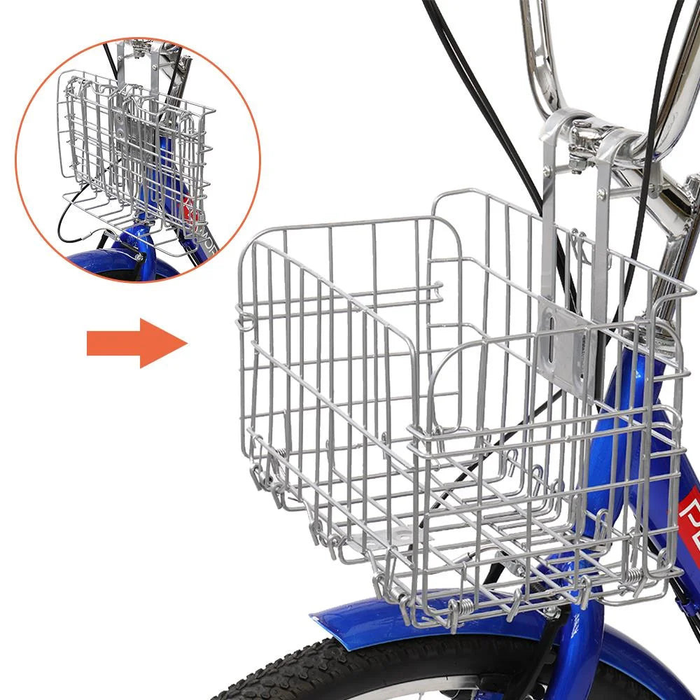 Adult Tricycle 24" Wheels 7 Speed Blue K851495
