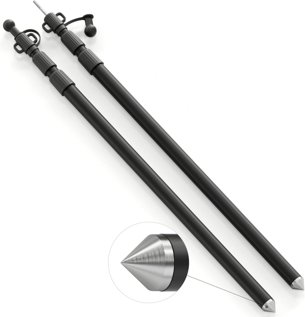 Telescoping Aluminum Camping Poles Set of 2 Z382