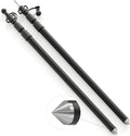 Telescoping Aluminum Camping Poles Set of 2 Z382