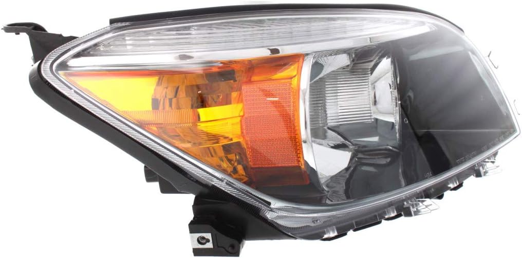 2006 2008 TOYOTA RAV4 Head Light Assembly Passenger Side Black Housing P5338
