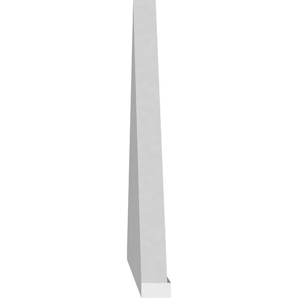 82x22W x 21-1/2x22H x 2x22P PVC Pediment F755