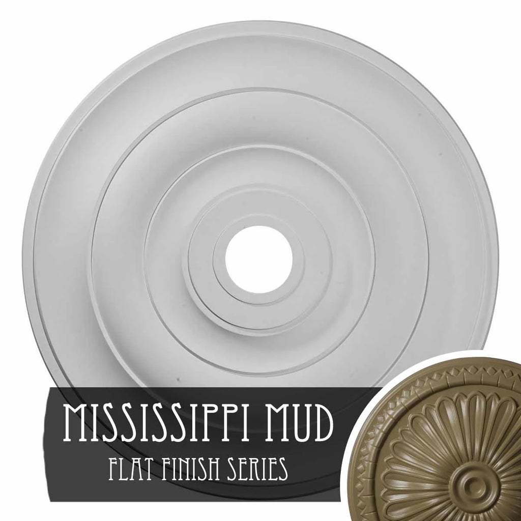 26 1/2 inchod x 3 5/8 inchid x 1 1/2 inchp Ceiling Medallion N8167