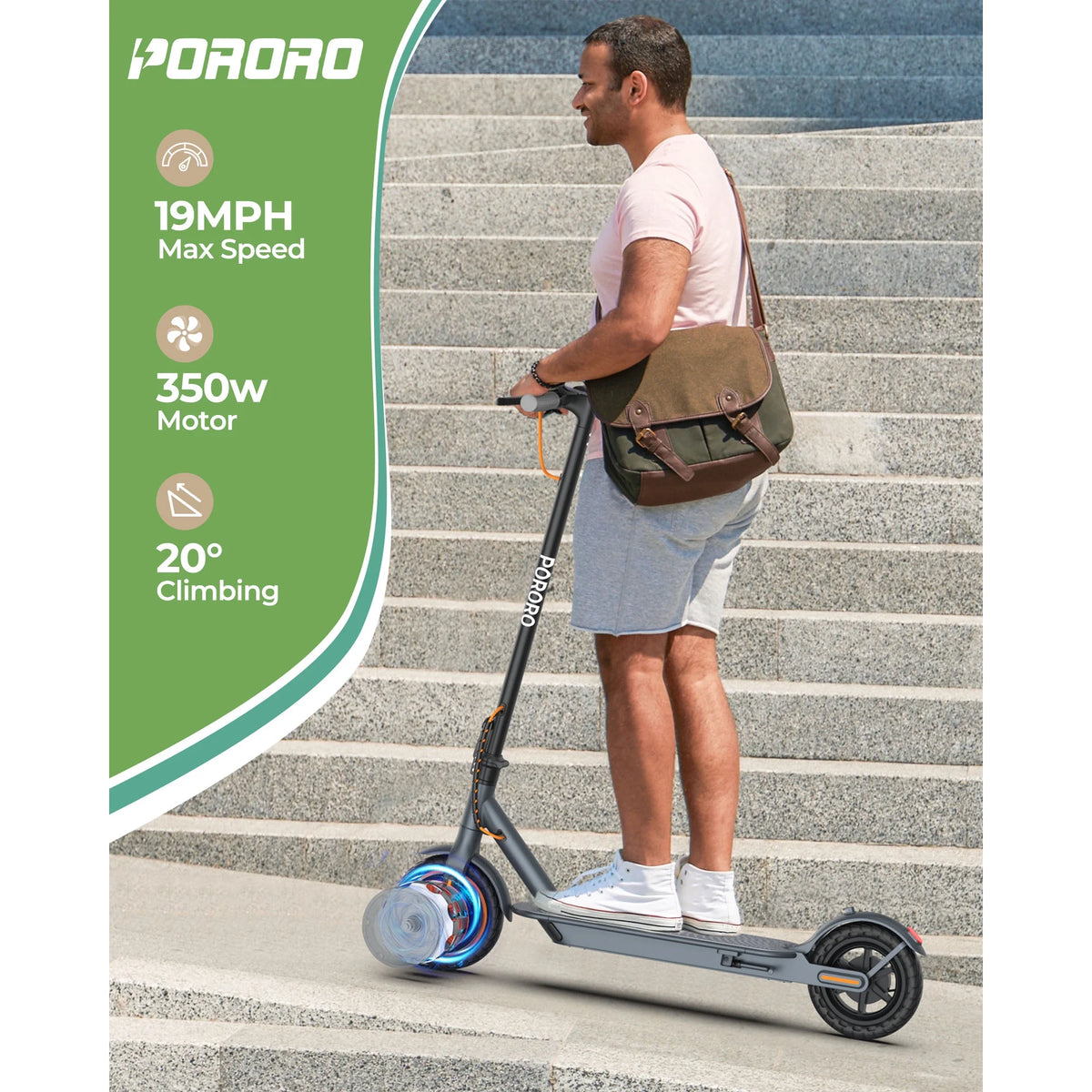Black Electric Scooter U7657