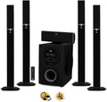 Tower 5.1 Bluetooth Speaker System with Optical Input and Mics S1232