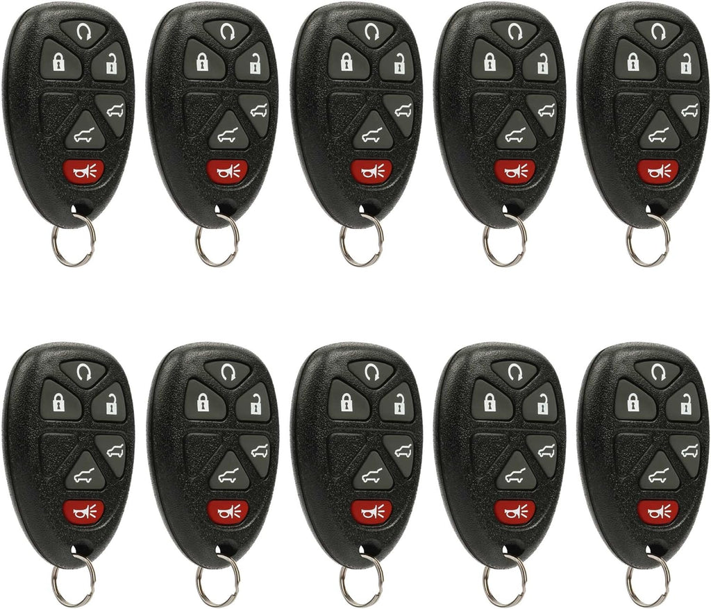 Bulk Lot of 10 Pack of 2 Keyless Entry Remote C9507