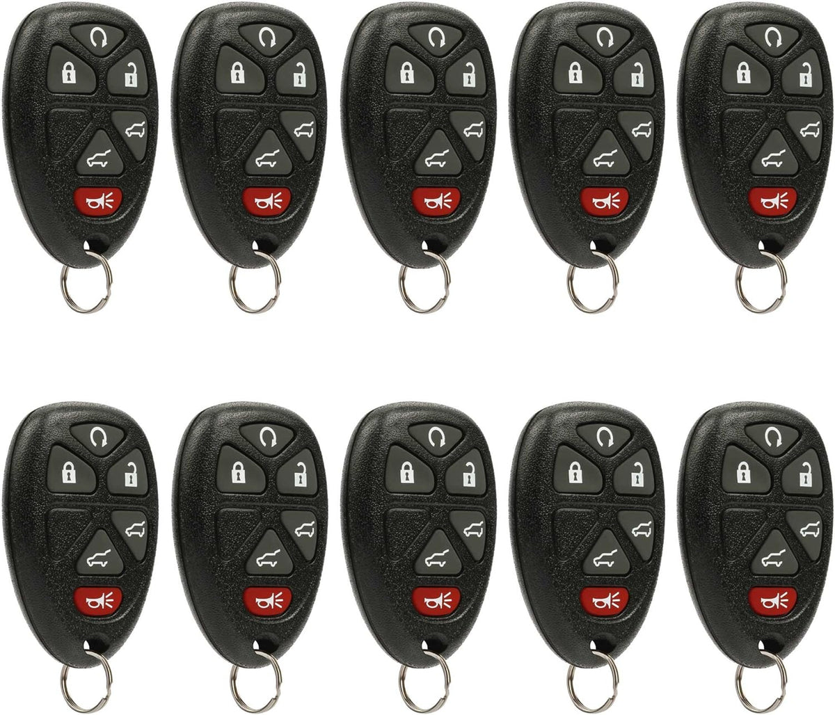 Bulk Lot of 10 Pack of 2 Keyless Entry Remote C9507