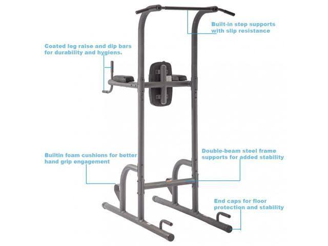 Power Tower with Dip Station Pull Up Bar Q67941