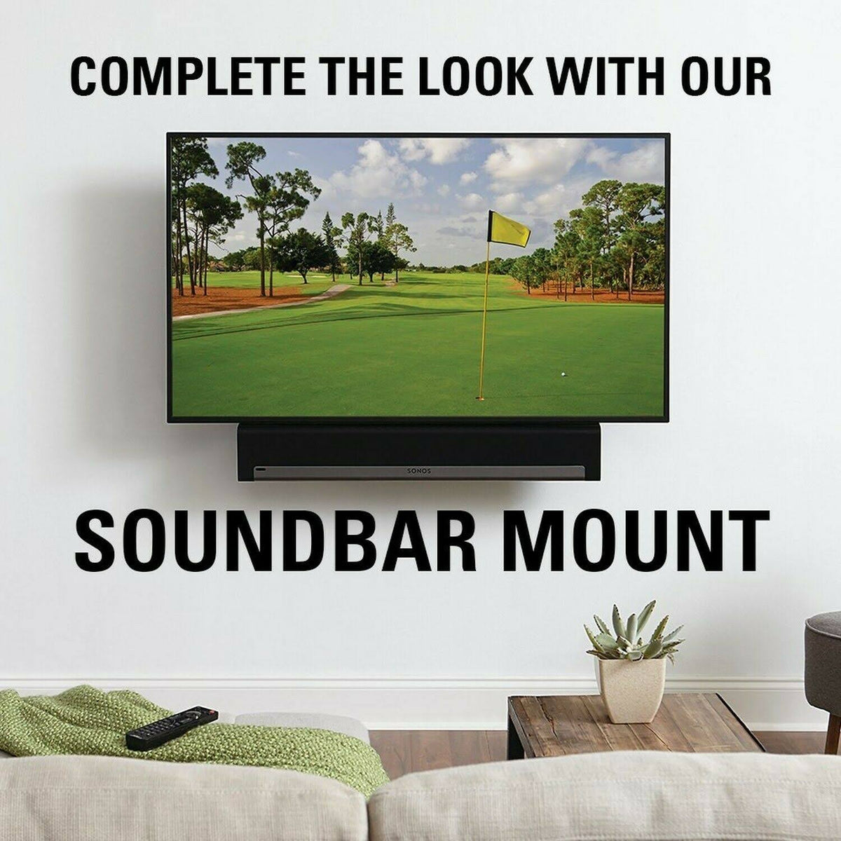 Full-Motion TV Wall Mount for 37x22 to 80x22 TVs C3899