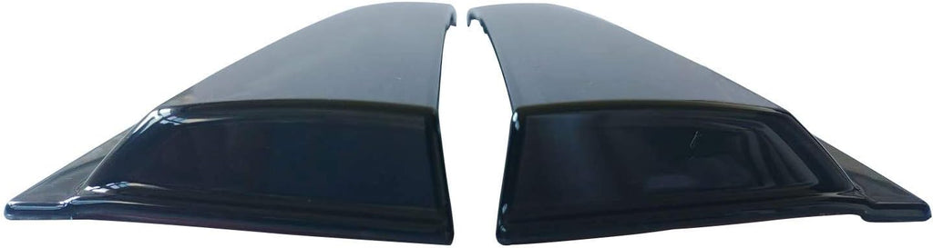 Smoke Tinted Tape-On Side Window Vent Visor Deflectors Rain Guards 4 Piece Set P947
