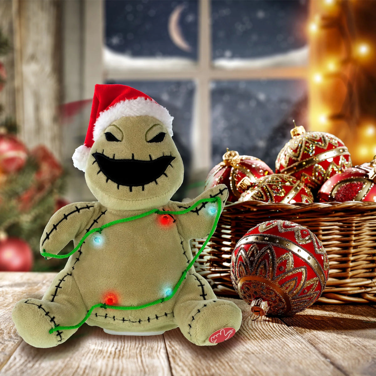 Oogie Boogie Light Up Plush 8.25" Tall S5212