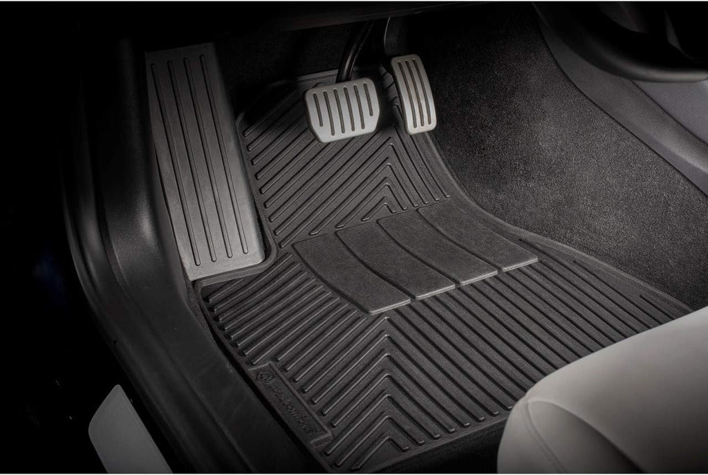Black Front Row Car Floor Mats (2pcs) P3232