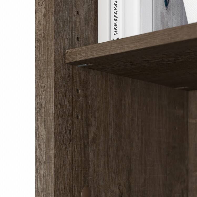 Brown Bathroom Storage Cabinet with Doors S558