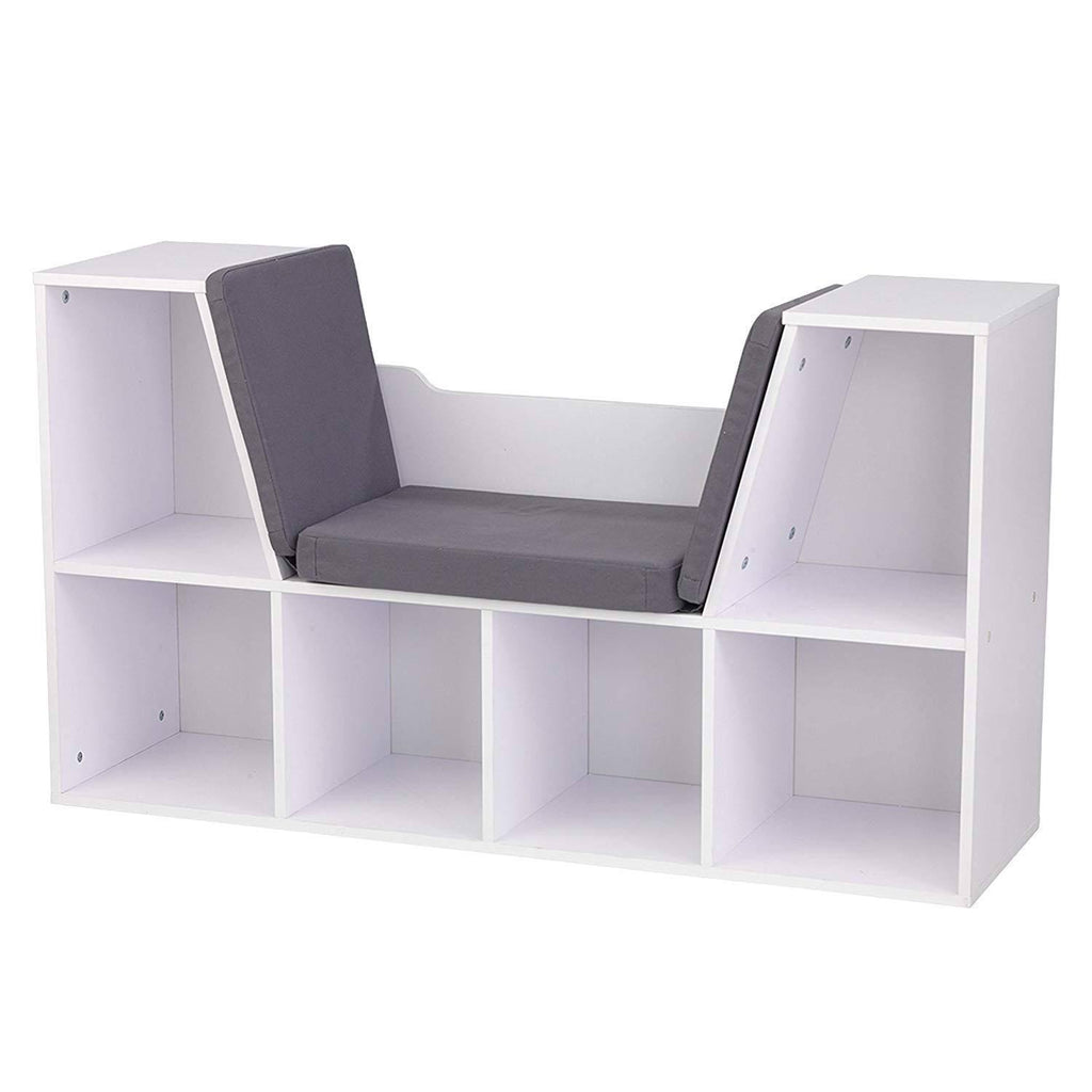 White Bookcase with Reading Nook Toy A652355
