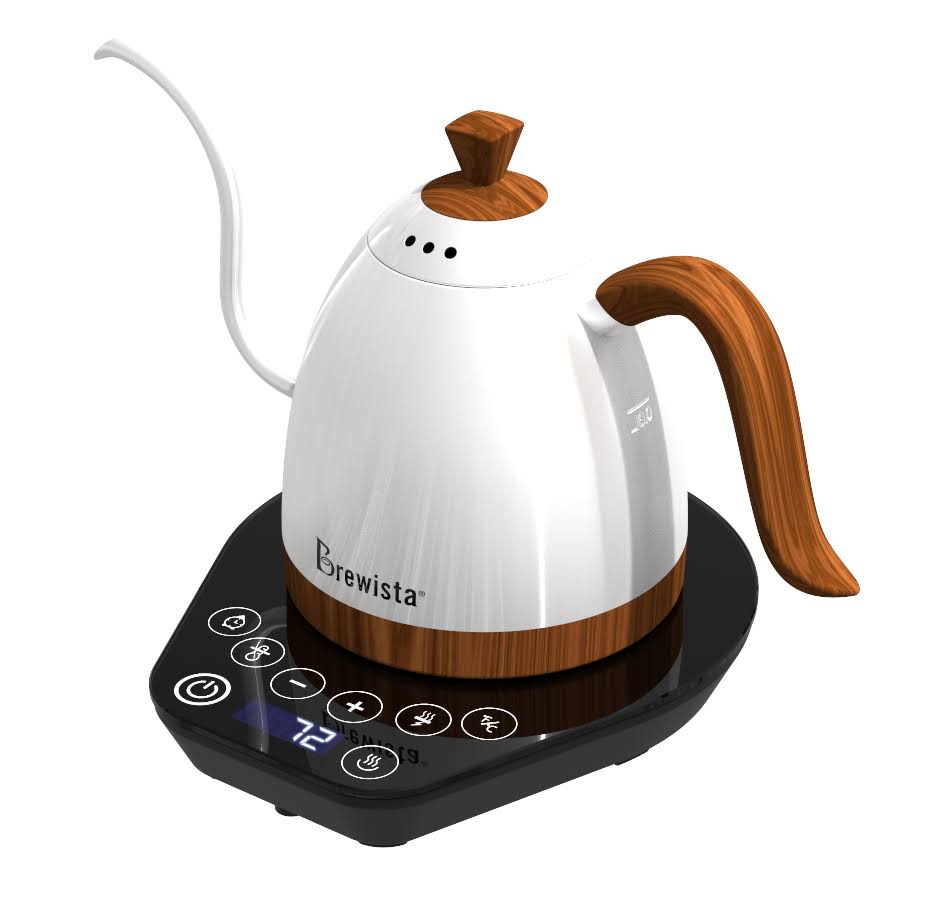 Pearl White Gooseneck Variable Kettle, 600ml B363075