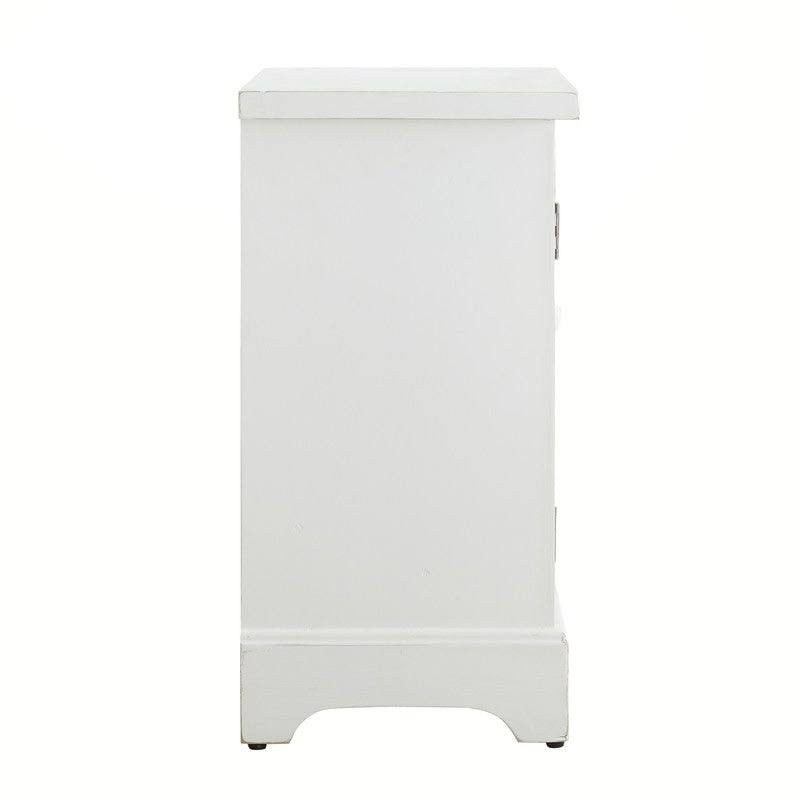 White Wood Door Cabinet Q29800