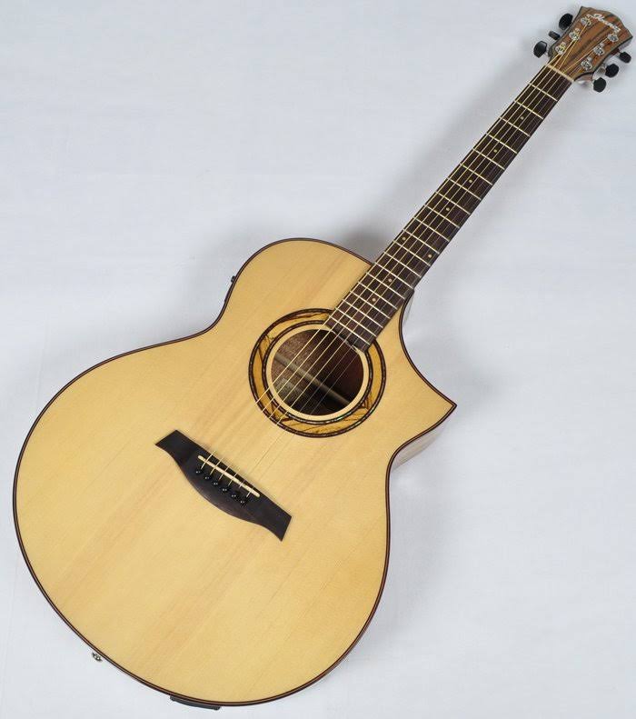Natural Acoustic-Electric Guitar T7700