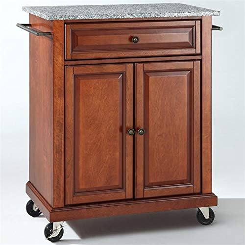 Solid Granite Top Kitchen Cart S94284