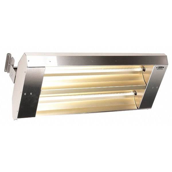 2-Lamp Infrared Heater Stainless Steel Housing 240V Z503572