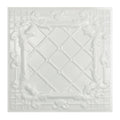 Matte White Lay-In Tin Ceiling Tile J29504