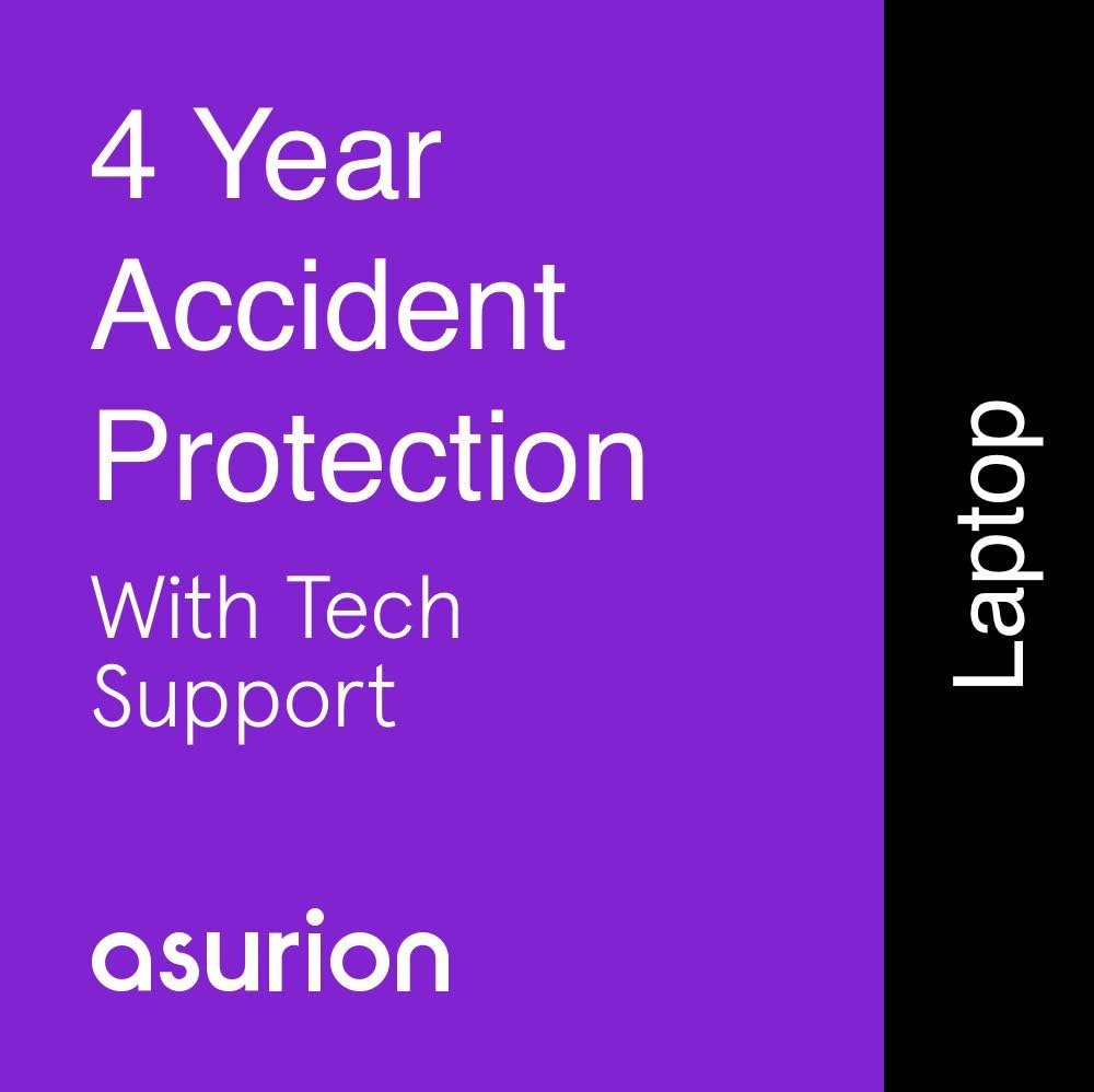 4 Year Laptop Accident Protection Plan with Tech Support W33561