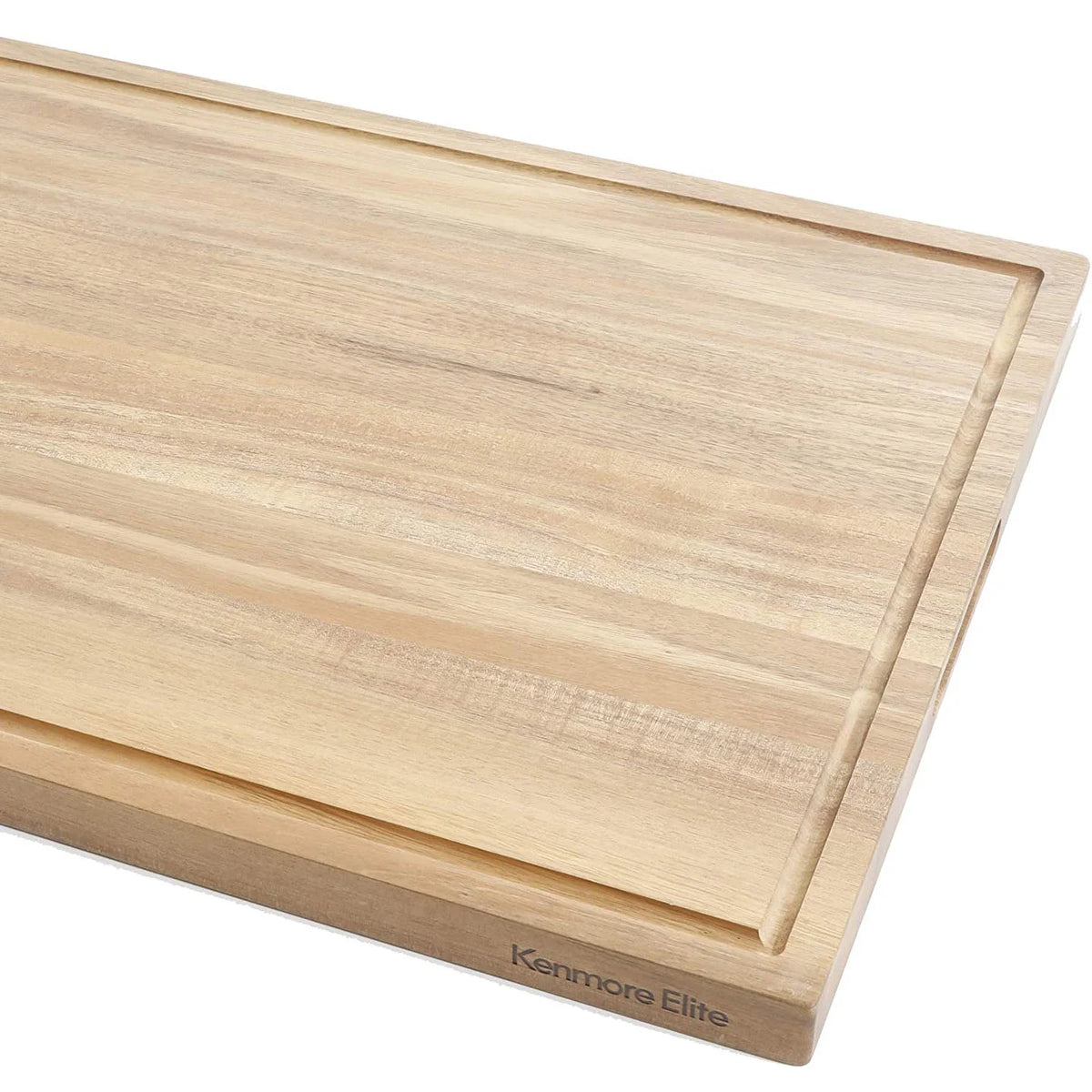 Acacia Wood Cutting Board with Juice Groove U158003