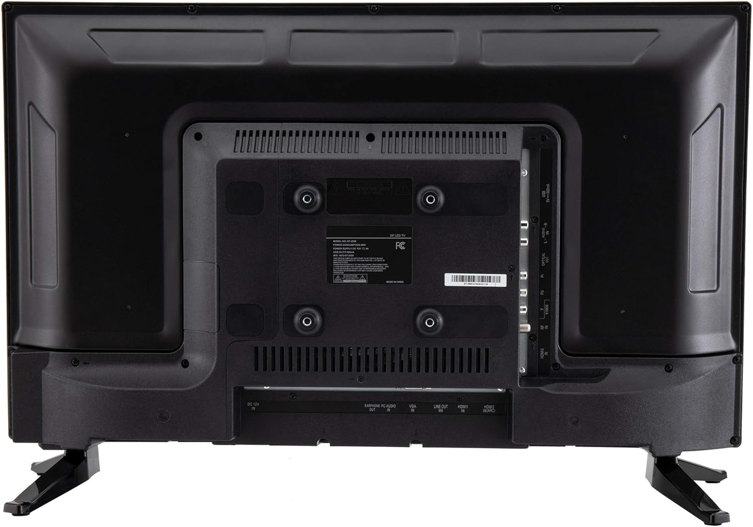 RV TV 28 720p HD 12v DC or 120v AC 3X HDMI Ports Built-in Tuner Y998