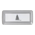 Winter White Rectangular Sandwich Tray G567963