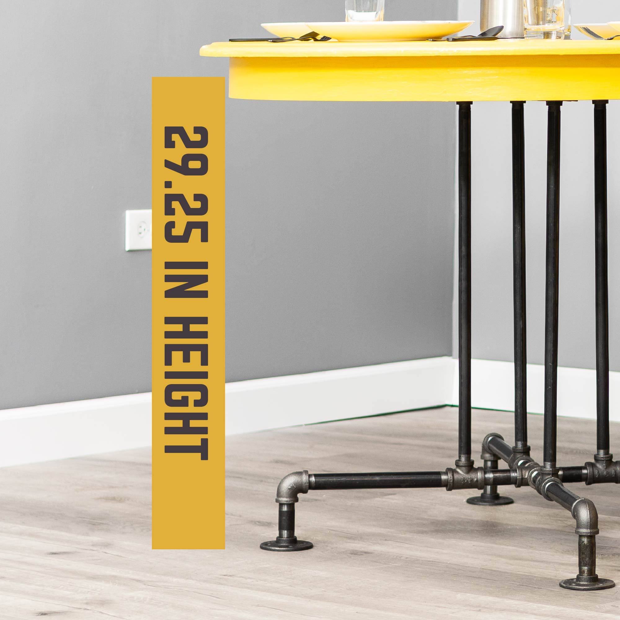 Industrial Steel Pipe Kitchen Table Kit U290