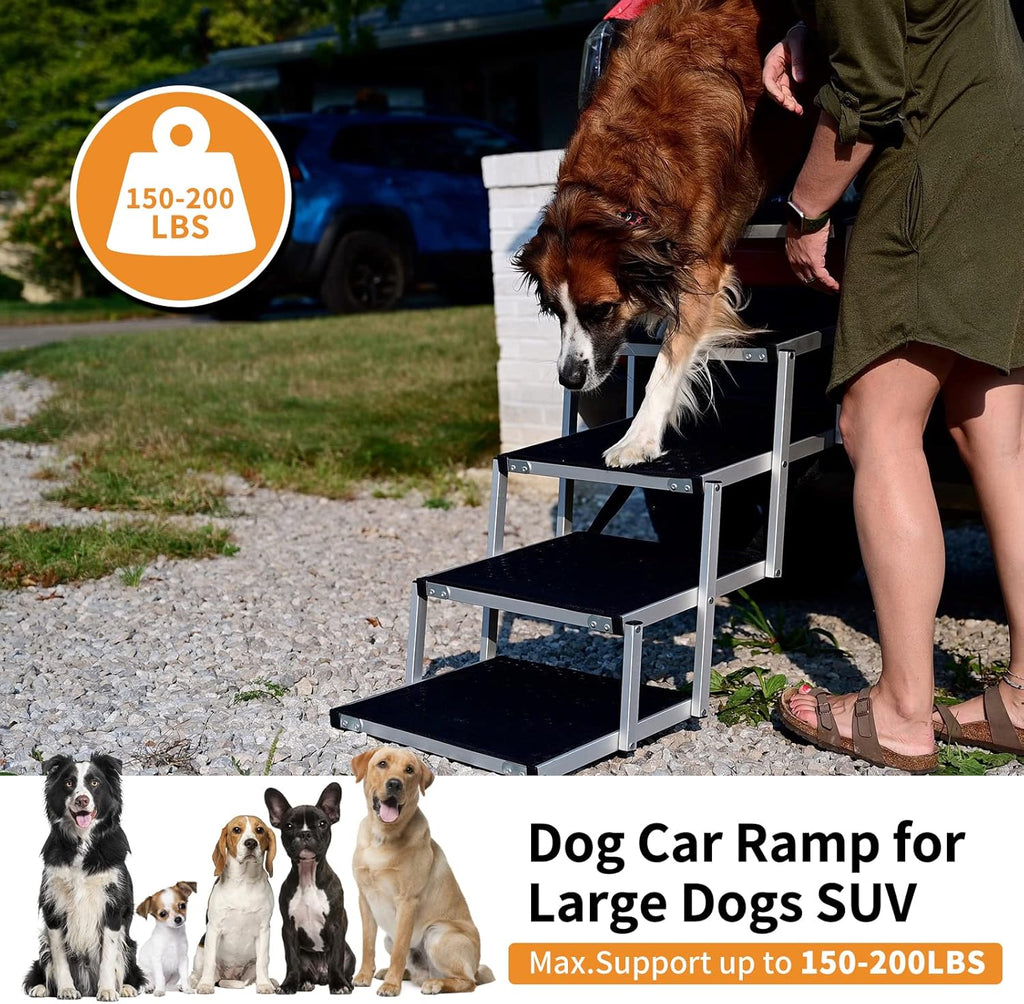 Folding Dog Ramp with Nonslip Surface N652