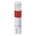 Clear/Red 2-high 120VAC Signal Light E1720