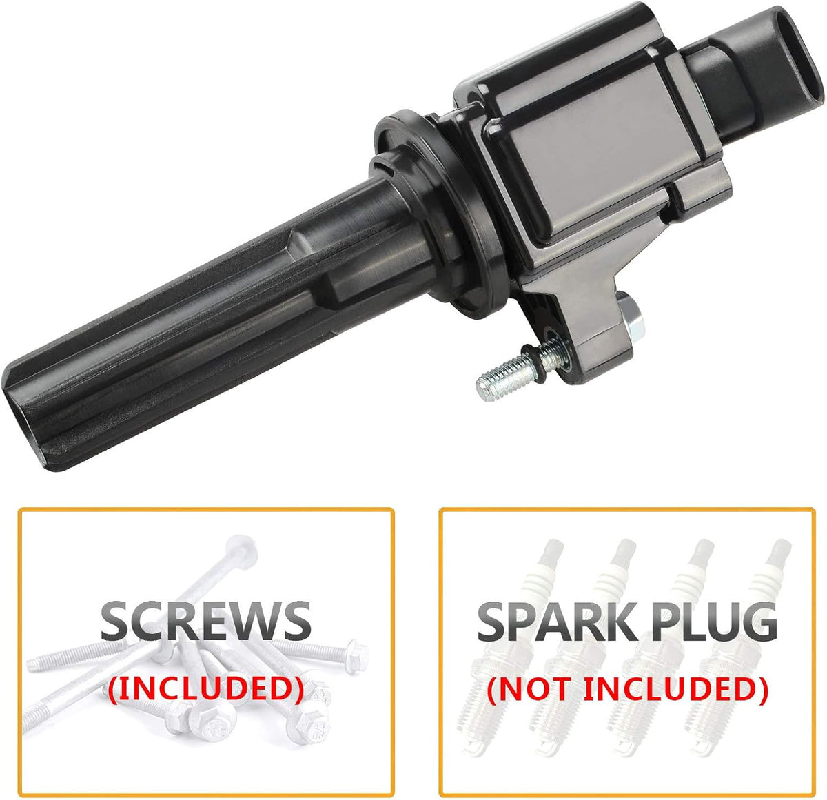 Ignition Coils 4-Pack Compatible with Chevrolet Colorado GMC Canyon 2.9L L4 2007-2012 N334