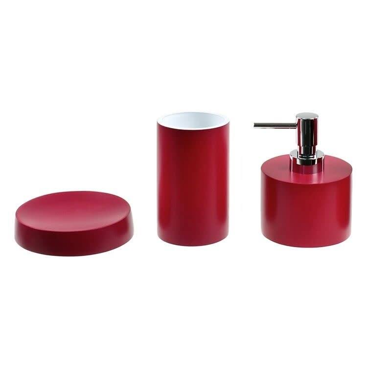 Black Bathroom Accessory Set Q22560