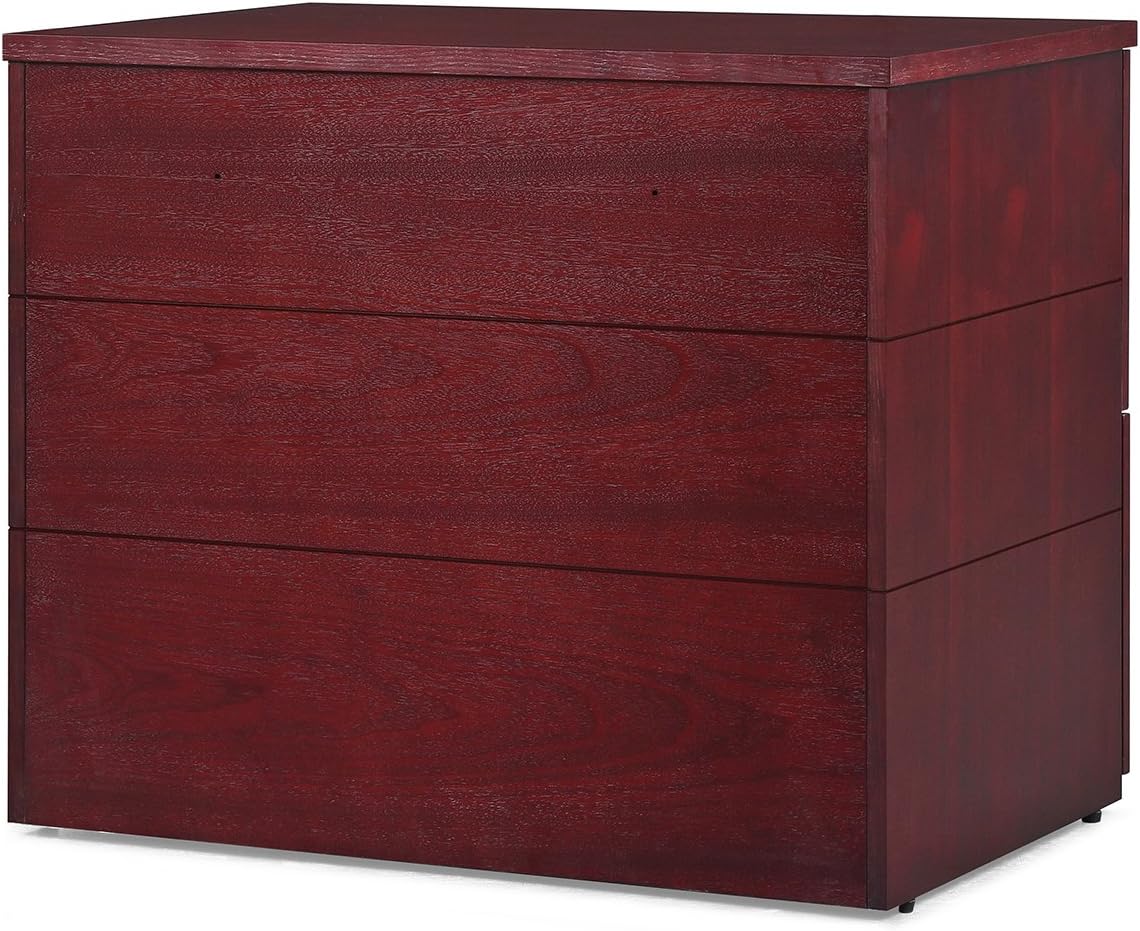 Mahogany 2 Drawer Lateral Filing Cabinet Z668