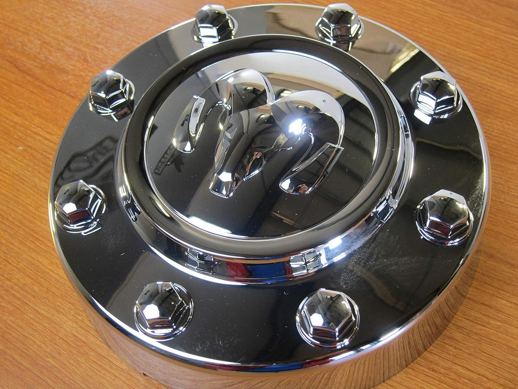 Chrome Front Center Hub Cap Wheel Cover W1242