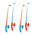 4pcs Plastic Fishing Rod Magnetic Fishing Game Educational Learning Toys Q846144