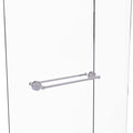 24 inch Back to Back Shower Door Towel Bar Satin Chrome L931