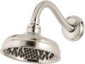 Brushed Nickel Raincan Showerhead with Shower Arm and Flange T206859
