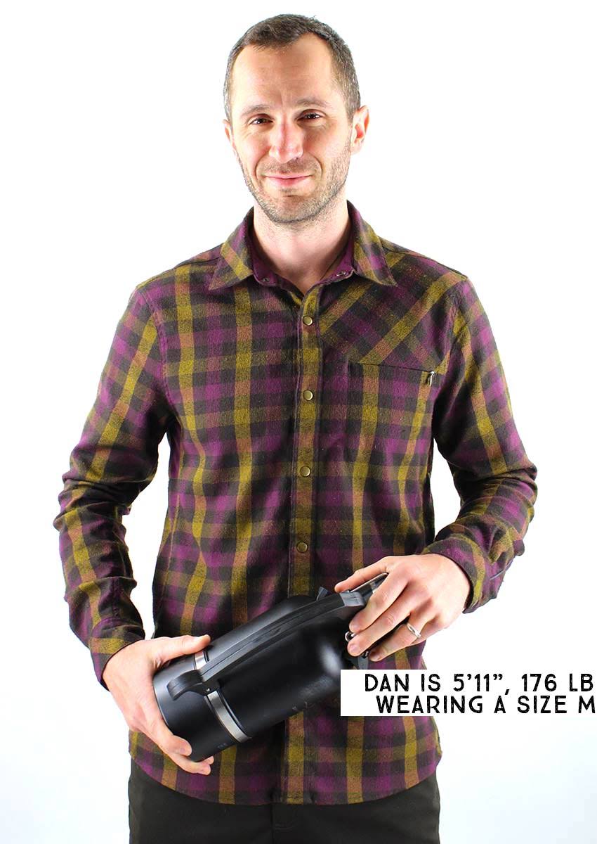 Lime Flannel Shirt V3416