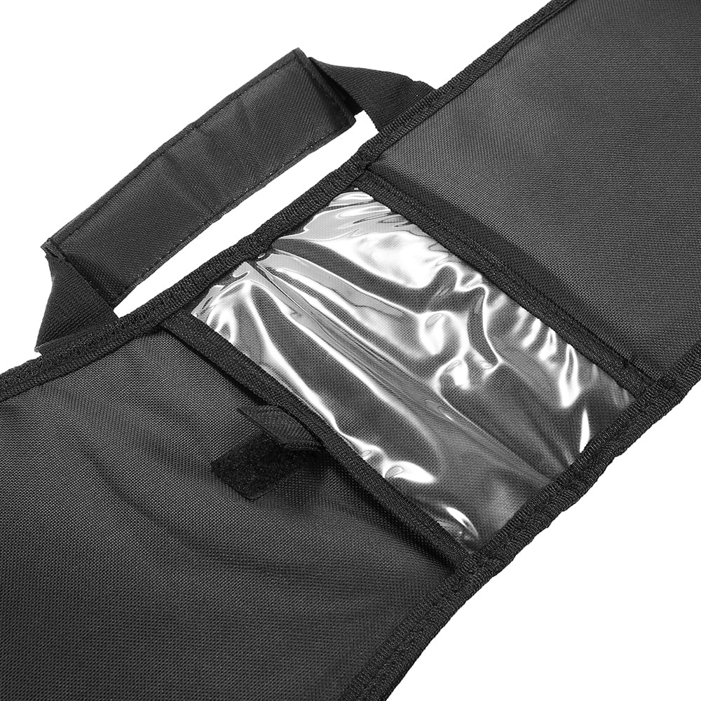 Black/Blue Padded Kayak Paddle Bag with Removable Shoulder Strap E607